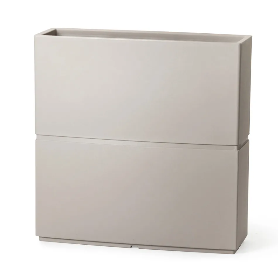 مزهرية ديكور داخلية من البولي إيثيلين، مقاسين، صنع في إيطاليا - لامبو Viadurini