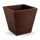 مزهرية ديكور داخلية من البولي إيثيلين الملون، صنع في إيطاليا - مينجو Viadurini