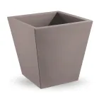 مزهرية ديكور داخلية من البولي إيثيلين الملون، صنع في إيطاليا - مينجو Viadurini