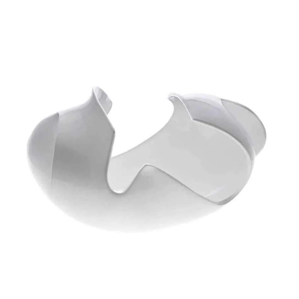 مزهرية زخرفية من السيراميك غير اللامع أو المزجج، صنع في إيطاليا - ويفز Viadurini