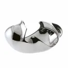 مزهرية زخرفية من السيراميك غير اللامع أو المزجج، صنع في إيطاليا - ويفز Viadurini