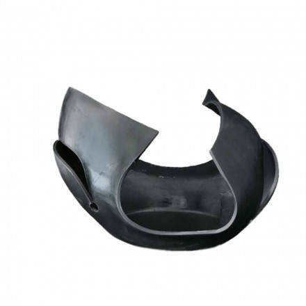 مزهرية زخرفية من السيراميك غير اللامع أو المزجج، صنع في إيطاليا - ويفز Viadurini