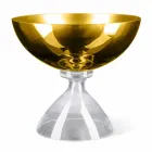 مزهرية زجاجية منفوخة مزخرفة مصنوعة يدويًا في إيطاليا - سيرينا Viadurini