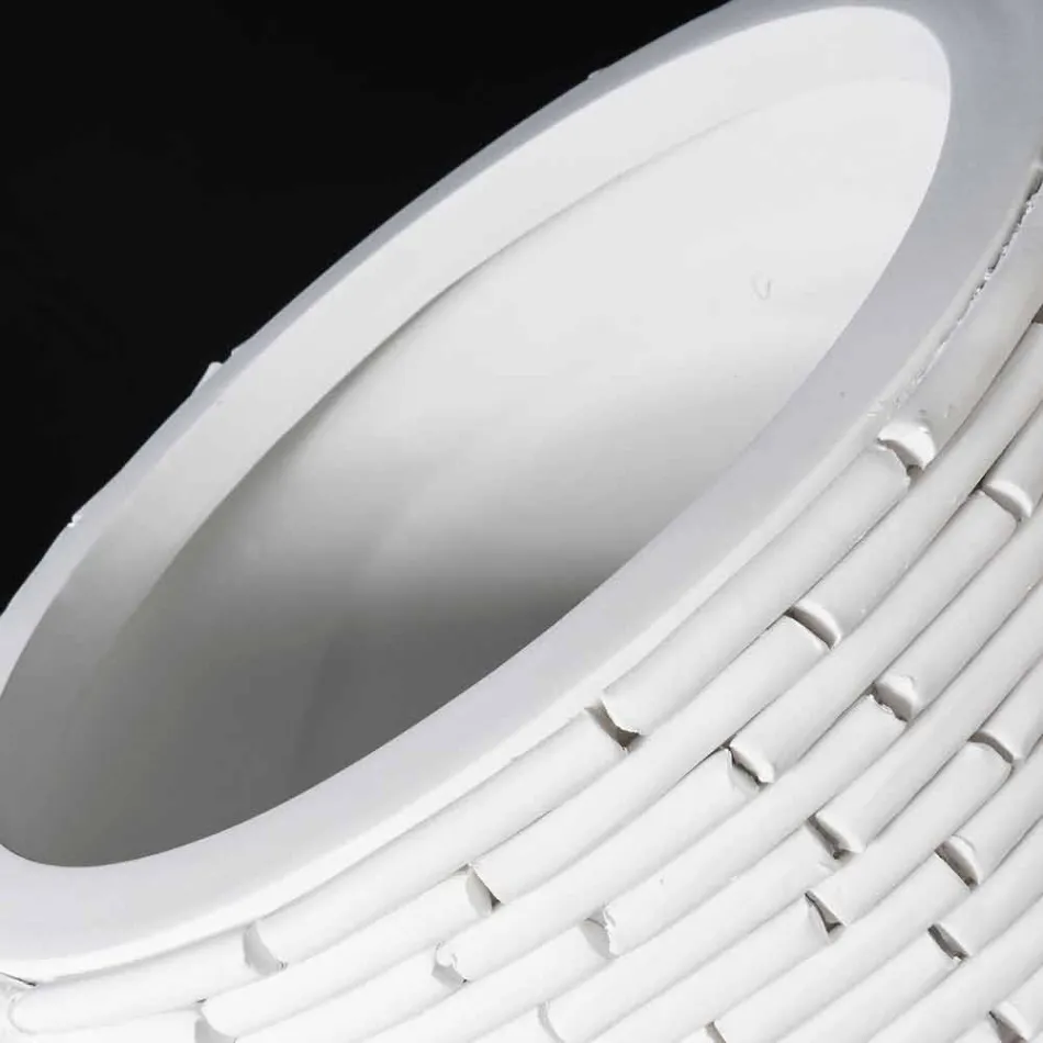 مزهرية سيراميك داخلية مزخرفة مصنوعة يدويًا في إيطاليا - كاليستو Viadurini