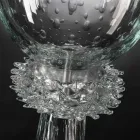 مزهرية داخلية أنيقة من زجاج مورانو المنفوخ، صنع في إيطاليا - كوبرنيكوس Viadurini