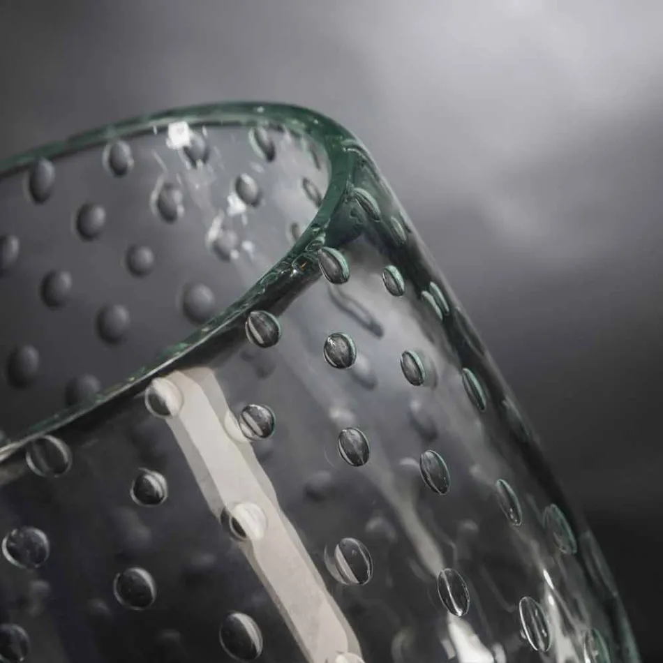 مزهرية داخلية أنيقة من زجاج مورانو، صنع في إيطاليا - كوبرنيكوس Viadurini