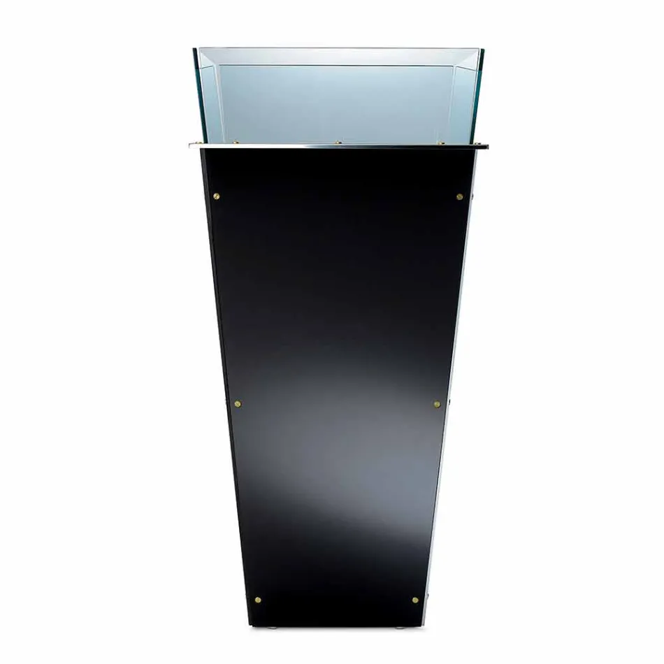 مزهرية زجاجية قائمة بذاتها وألواح قابلة للتبديل ثلاثية الأبعاد - جنة Viadurini