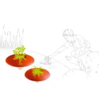 مزهرية عائمة خارجية من البولي إيثيلين الملون، صنع في إيطاليا - بوا Viadurini