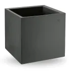 مزهرية من البولي إيثيلين الملون على شكل مكعب، صنع في إيطاليا - تونيلو Viadurini