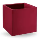 مزهرية من البولي إيثيلين الملون على شكل مكعب، صنع في إيطاليا - تونيلو Viadurini