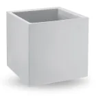 مزهرية من البولي إيثيلين الملون على شكل مكعب، صنع في إيطاليا - تونيلو Viadurini