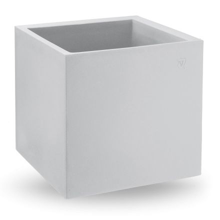 مزهرية من البولي إيثيلين الملون على شكل مكعب، صنع في إيطاليا - تونيلو Viadurini