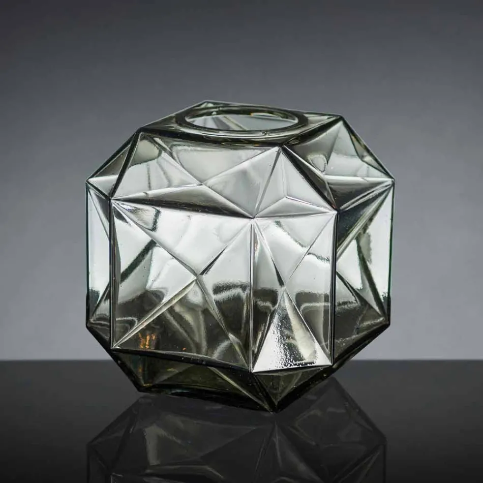 مزهرية زجاجية داخلية حديثة مصنوعة يدويًا في إيطاليا - إيجل Viadurini