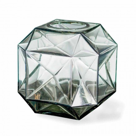 مزهرية زجاجية داخلية حديثة مصنوعة يدويًا في إيطاليا - إيجل Viadurini