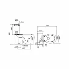 مزهرية كلاسيكية أحادية الكتلة من السيراميك الأبيض، صنع في إيطاليا - مروة Viadurini