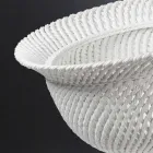 مزهرية خزفية داخلية مزخرفة مصنوعة يدويًا في إيطاليا - نابليون Viadurini