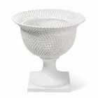 مزهرية خزفية داخلية مزخرفة مصنوعة يدويًا في إيطاليا - نابليون Viadurini