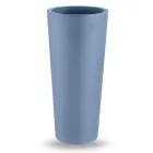 مزهرية خارجية دائرية من البولي إيثيلين الملون، صنع في إيطاليا - نيبون Viadurini