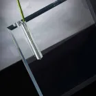 مزهرية زهور شفافة حديثة من زجاج شبكي، صنع في إيطاليا - فريدة من نوعها Viadurini