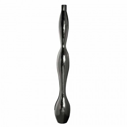 مزهرية داخلية من الراتنج بلمسة نهائية من أوراق الذهب أو الفضة، صنع في إيطاليا - كوارتو Viadurini