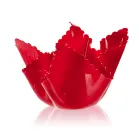 مزهرية من زجاج شبكي ملون قابلة لإعادة التدوير، قطعتان، مقاسان - غابريا Viadurini