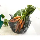 مزهرية من زجاج شبكي ملون قابلة لإعادة التدوير، قطعتان، مقاسان - غابريا Viadurini