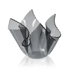 مزهرية من زجاج شبكي ملون قابلة لإعادة التدوير، قطعتان، مقاسان - غابريا Viadurini