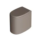 مرحاض سيراميك قائم على الأرض بألوان مختلفة، صنع في إيطاليا - فتاة Viadurini