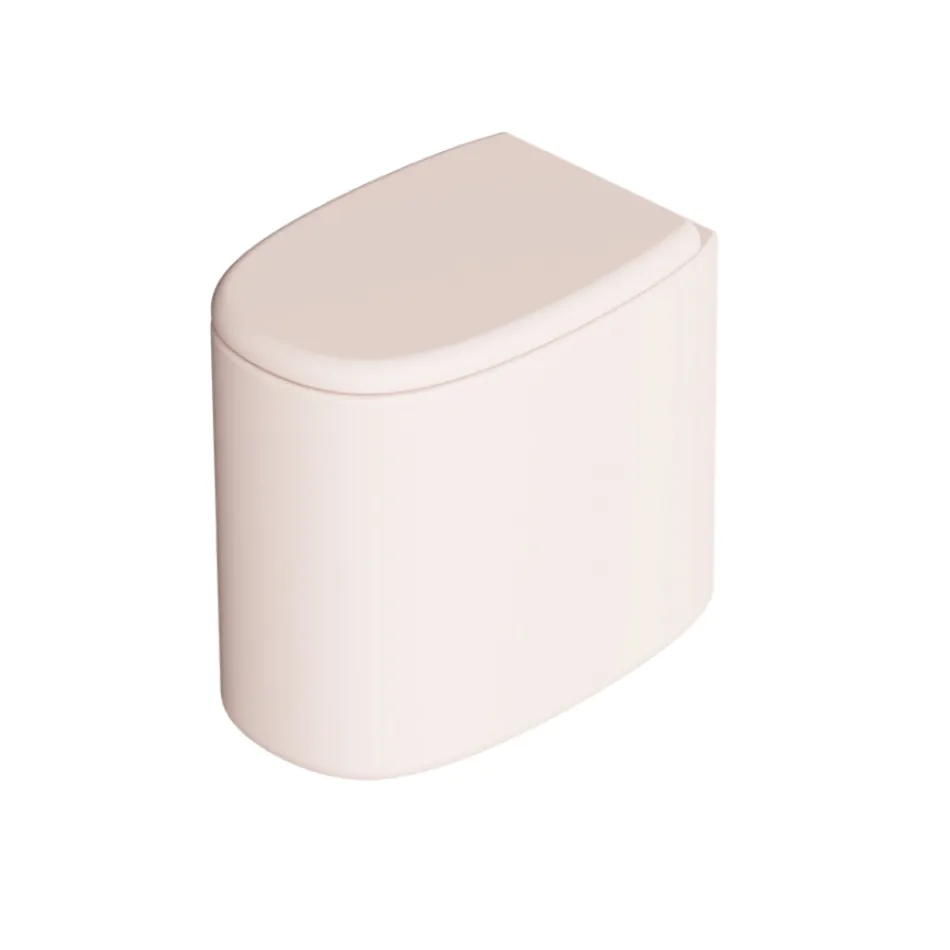 مرحاض سيراميك قائم على الأرض بألوان مختلفة، صنع في إيطاليا - فتاة Viadurini