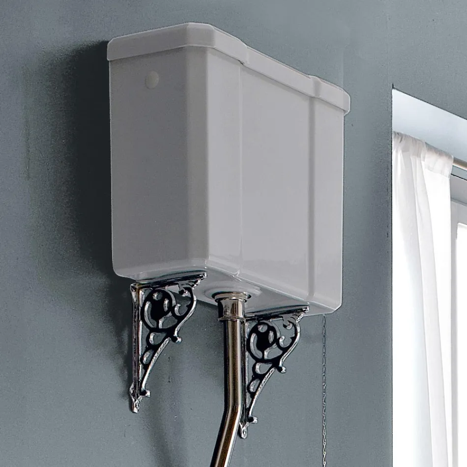 مزهرية سيراميك أرضية مع كاسيت صنع في إيطاليا - مروة Viadurini