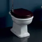 مرحاض سيراميك بتصميم عصري مع مخرج حائط أنيق Viadurini