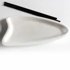 صينية مطبخ مصنوعة يدويًا من رخام كارارا الأبيض، صنع في إيطاليا - بورتوس Viadurini