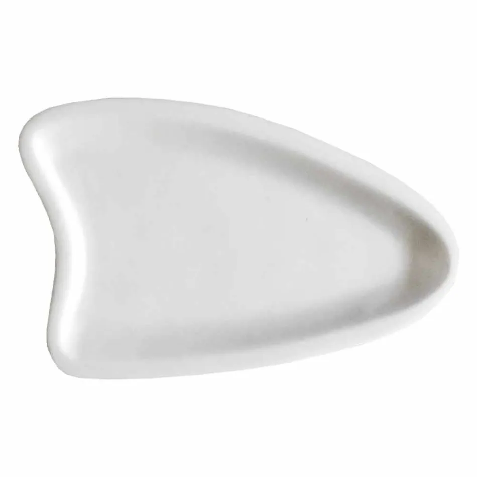 صينية مطبخ مصنوعة يدويًا من رخام كارارا الأبيض، صنع في إيطاليا - بورتوس Viadurini