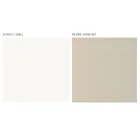 خزانة عرض لغرفة المعيشة مع باب واحد باللون الأبيض وتشطيب كاناليتو صنع في إيطاليا - جيرد Viadurini