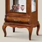 غرفة معيشة فاخرة من خشب الجوز الكلاسيكي، صنع في إيطاليا - هاستينجز Viadurini