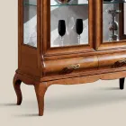 غرفة معيشة فاخرة من خشب الجوز الكلاسيكي، صنع في إيطاليا - هاستينجز Viadurini