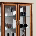 غرفة معيشة فاخرة من خشب الجوز الكلاسيكي، صنع في إيطاليا - هاستينجز Viadurini