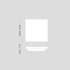 طاولة قهوة بتصميم VG trend Loft Cadeau مصنوعة من ألياف الخشب Viadurini